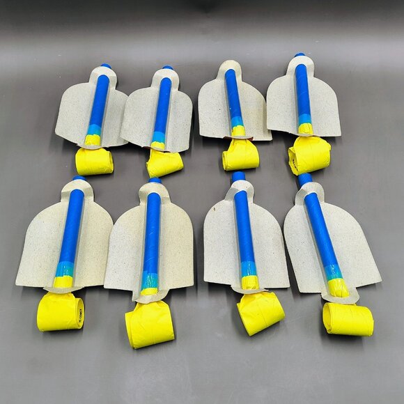 Vintage 1992 Batman Party Favor Supplies Blowouts Unused Red Yellow Blue - Picture 6 of 10